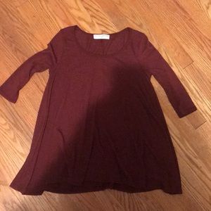 Urban outfitters maroon top